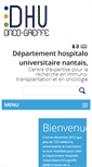 Mobile Screenshot of dhu-oncogreffe.com